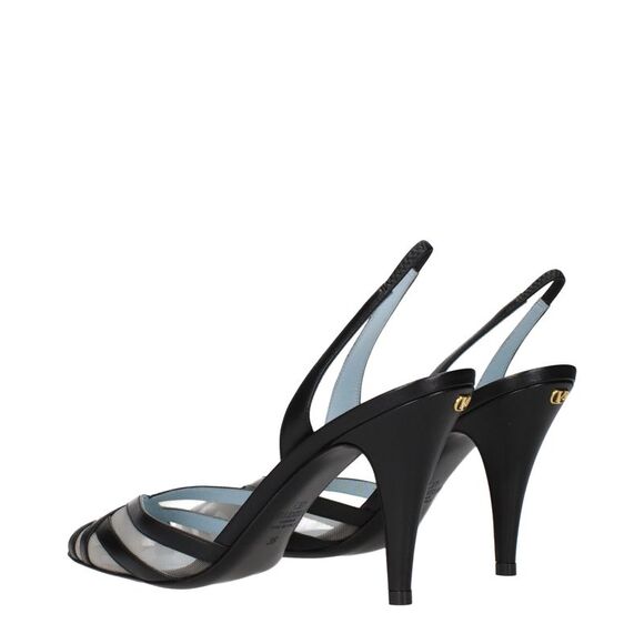 Valentino Garavani Black Leather Women\'s Pumps